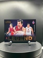 2025-26 Panini Contenders EuroLeague EuroLeague Basketball Legends Theodoros Papaloukas #1 card