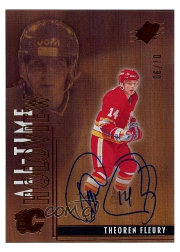 2025-26 SPx All-Time Holoview Theoren Fleury #ATG-TF card