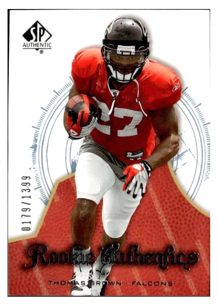 2008 SP Authentic Thomas Brown #150 card