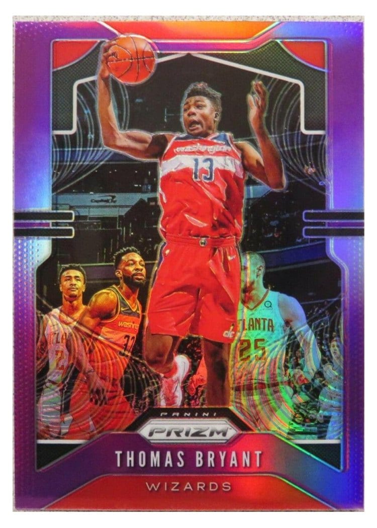 2019-20 Panini Prizm Base Set Thomas Bryant #195 card