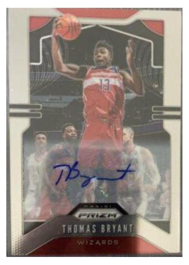 2019-20 Panini Prizm Base Set Thomas Bryant #195 card