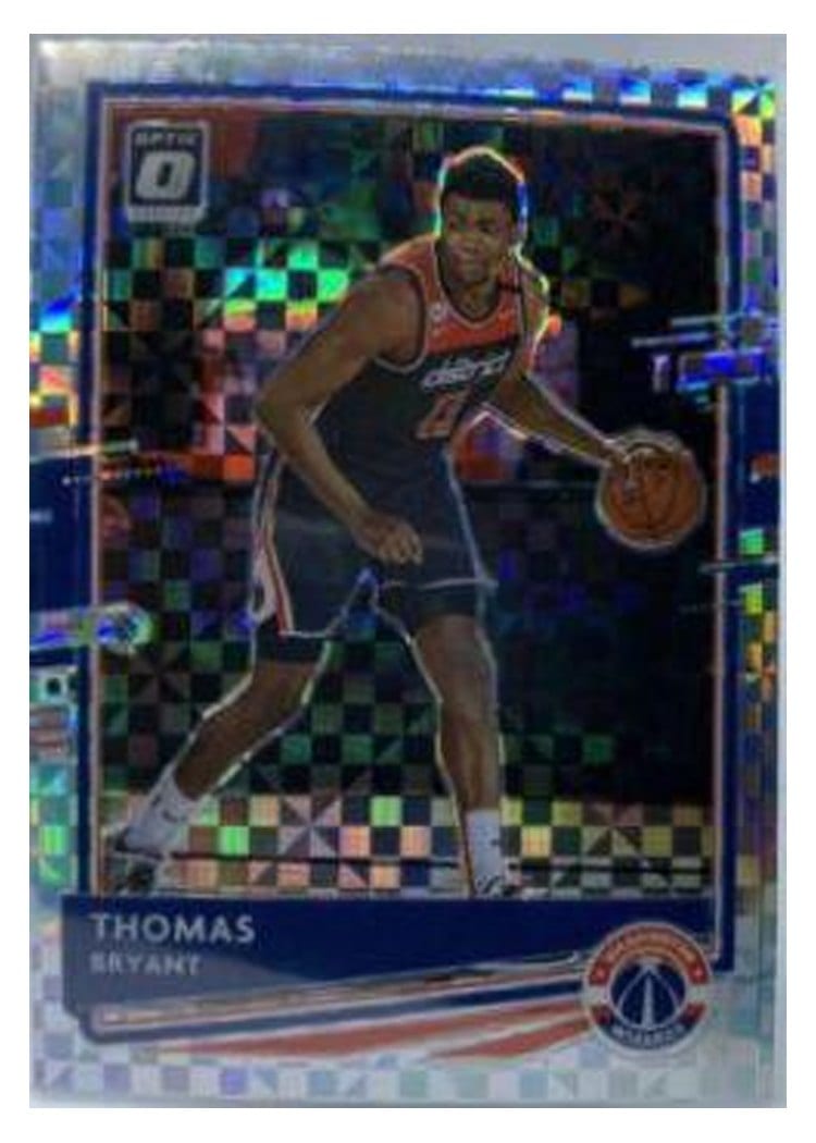 2020-21 Donruss Optic Base Set Thomas Bryant Checkerboard #15 card