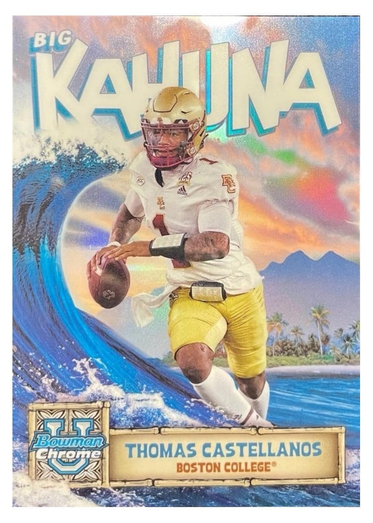 2024 Bowman University Chrome The Big Kahuna Set Thomas Castellanos #BK-11 card