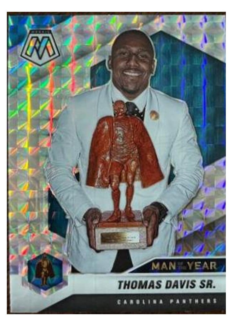 2021 Panini Mosaic Base Set Thomas Davis Sr. #268 card