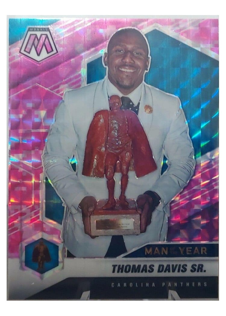 2021 Panini Mosaic Base Set Thomas Davis Sr. #268 card