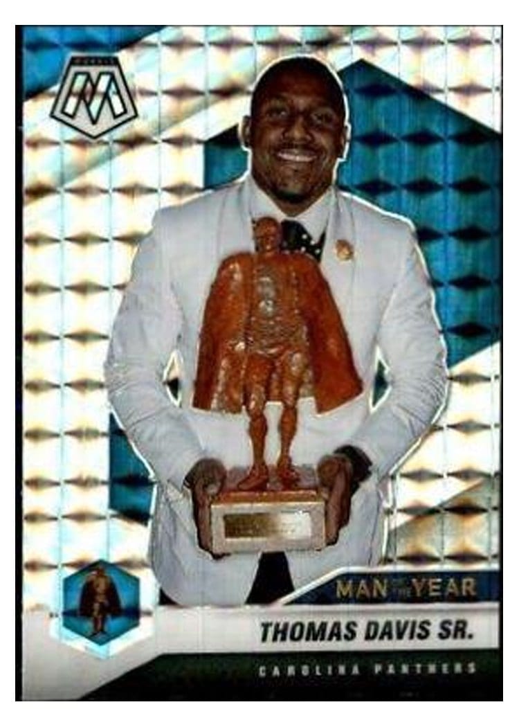 2021 Panini Mosaic Base Set Thomas Davis Sr. Silver #268 card