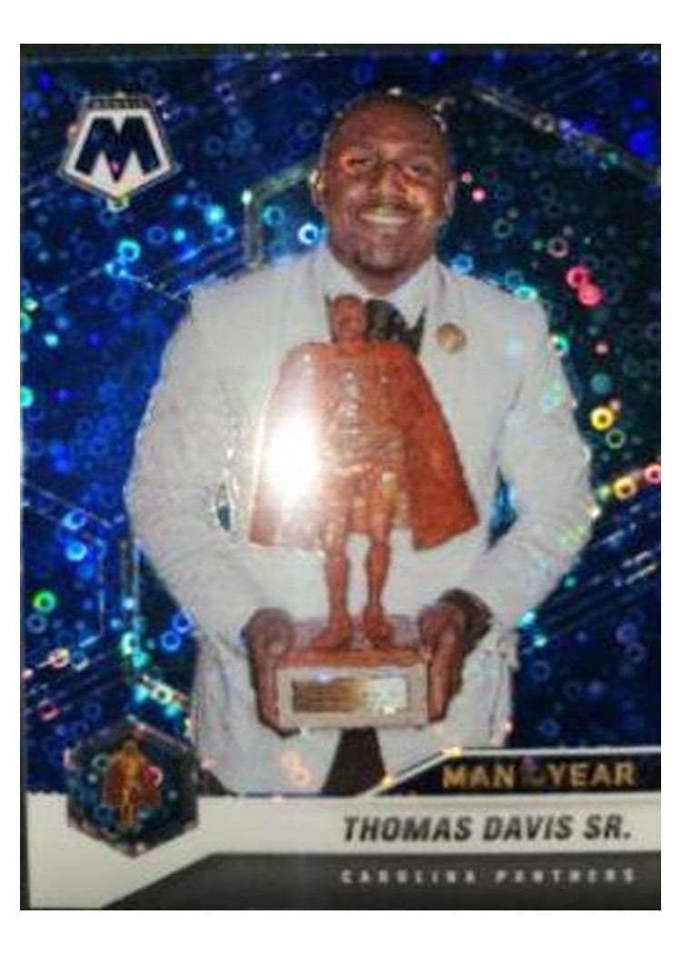 2021 Panini Mosaic Base Set Thomas Davis Sr. #268 card