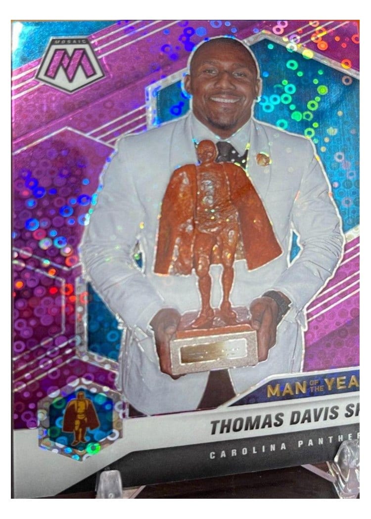 2021 Panini Mosaic Base Set Thomas Davis Sr. #268 card