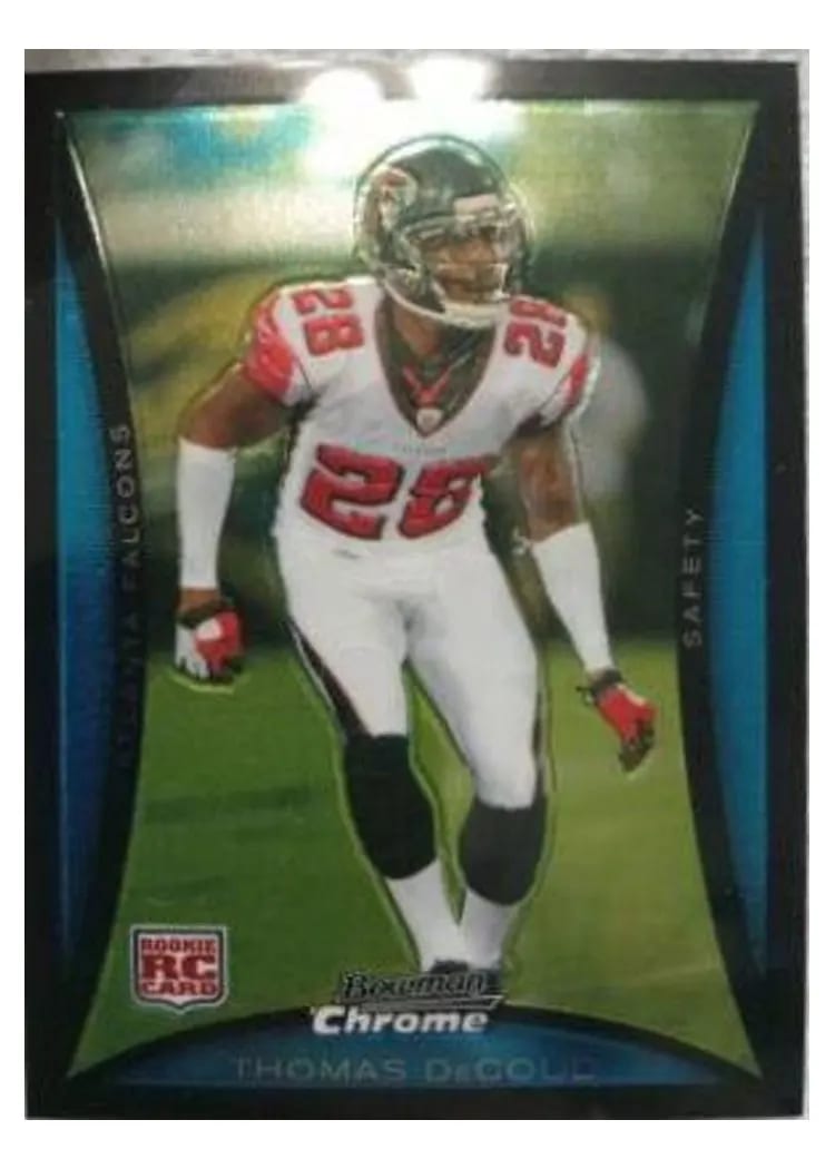 2008 Bowman Chrome Thomas DeCoud #BC34 card