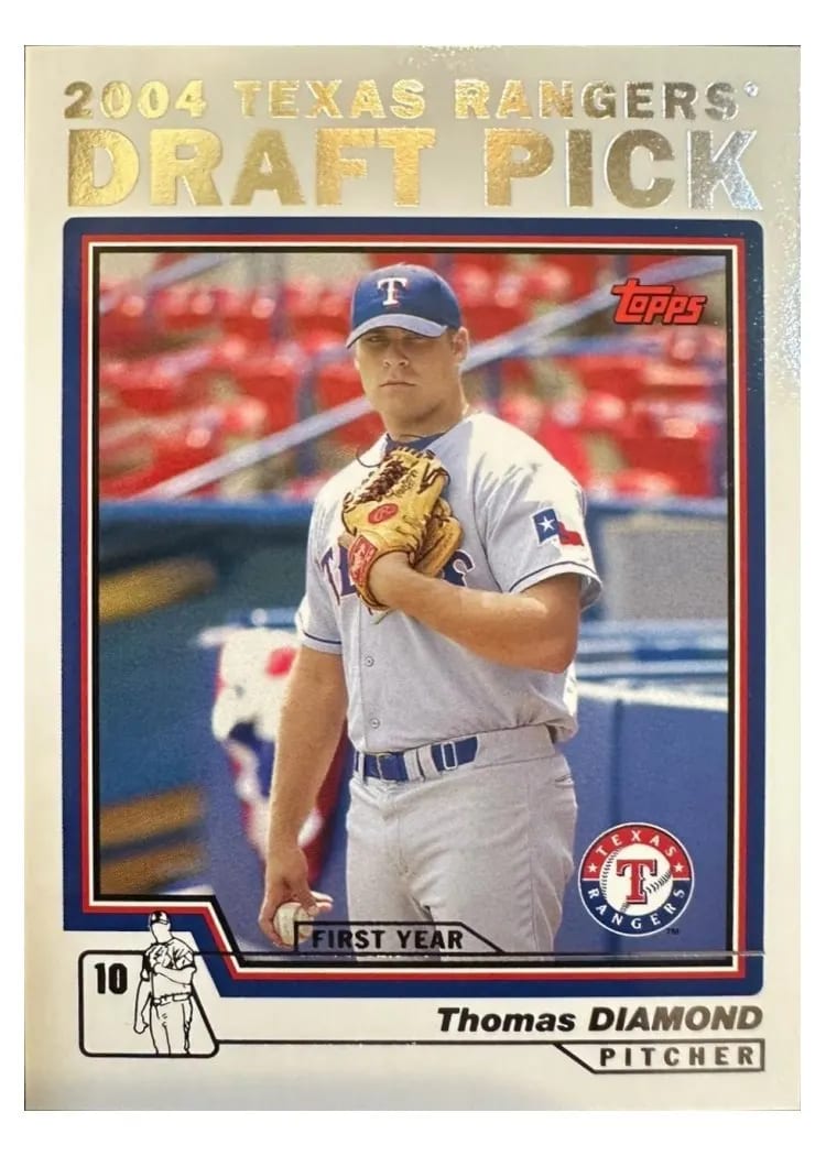 2004 Topps Draft Picks Thomas Diamond #9 card