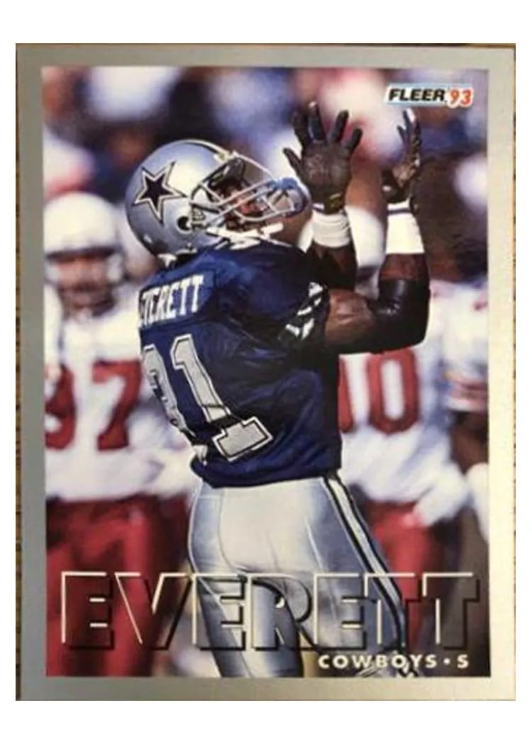 1993 Fleer Thomas Everett #45 card