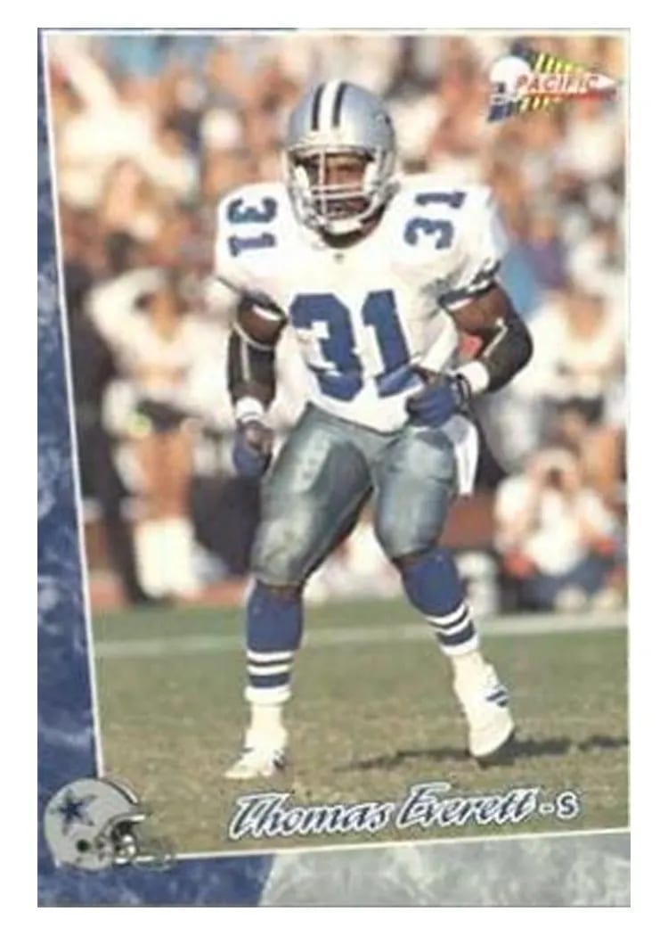 1993 Pacific Thomas Everett #5 card