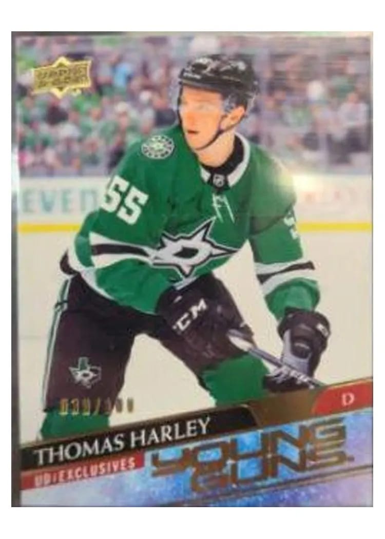 2020 Upper Deck Thomas Harley #227 card