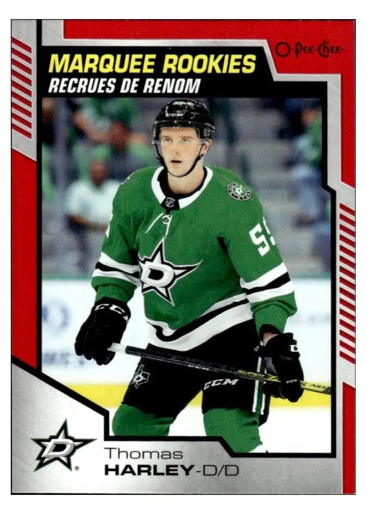 2020 Upper Deck O-Pee-Chee Update Thomas Harley #614 card