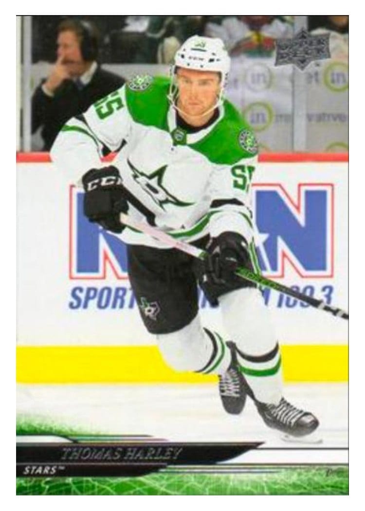 2024-25 Upper Deck Base Set Thomas Harley #303 card