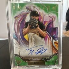 2025 Topps Inception Rookie & Emerging Stars Autographs Thomas Harrington #RESA-TH card