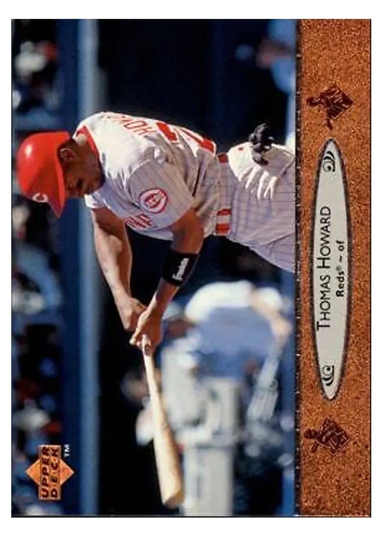 1996 Upper Deck Thomas Howard #49 card