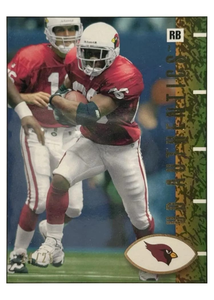 2002 Upper Deck Authentics Thomas Jones #3 card