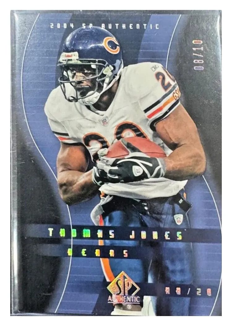 2004 SP Authentic Thomas Jones #16 card