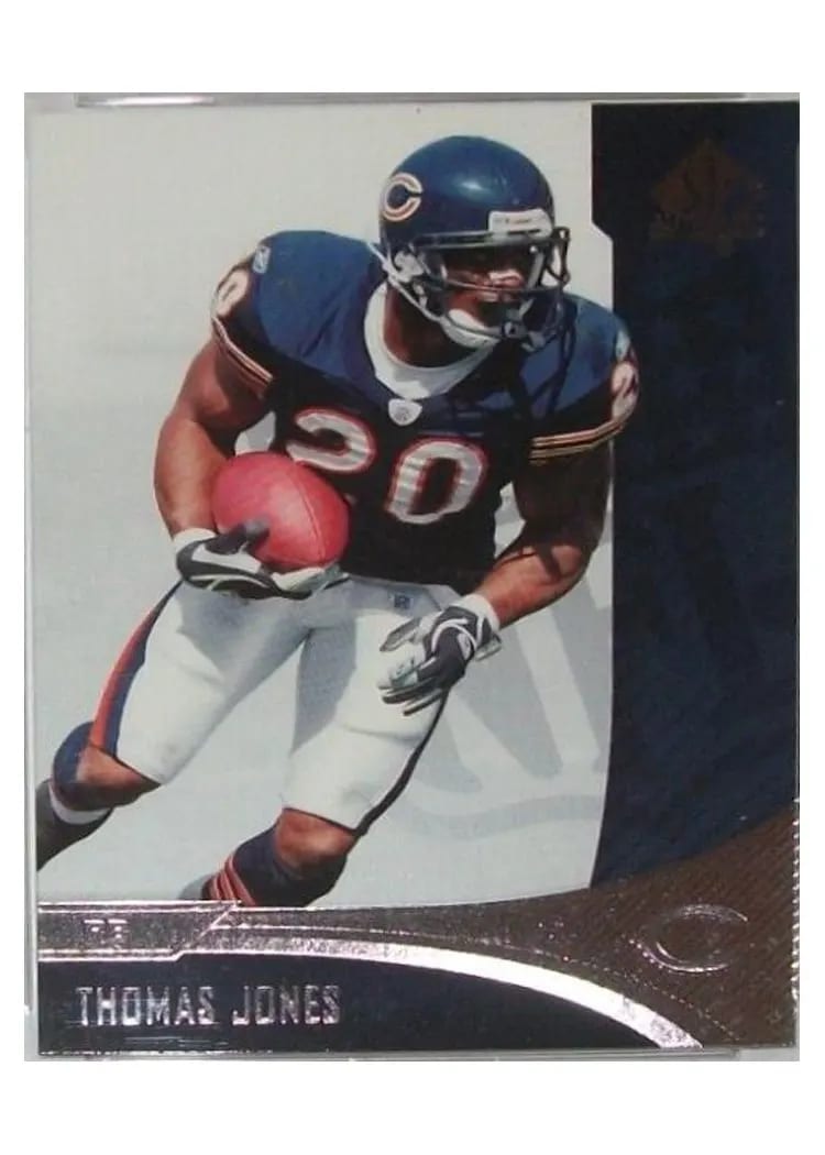 2006 SP Authentic Thomas Jones #16 card
