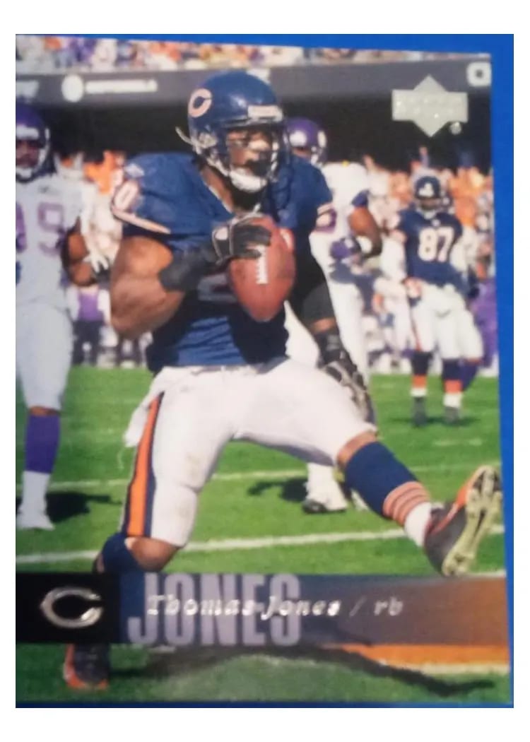 2006 Upper Deck Thomas Jones #34 card