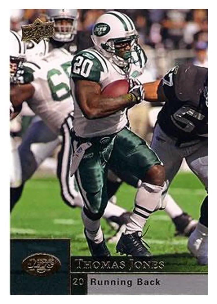 2009 Upper Deck Thomas Jones #132 card