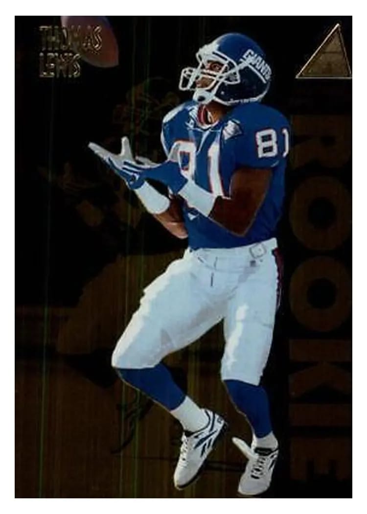 1995 Zenith Thomas Lewis #Z125 card