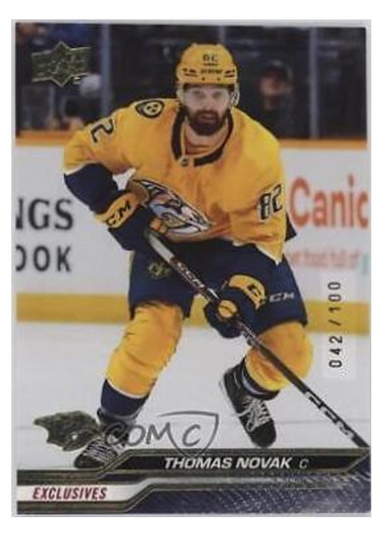 2023-24 Upper Deck Base Set Thomas Novak #349 card