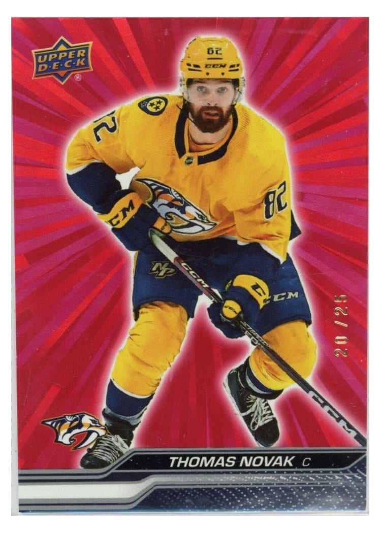 2023-24 Upper Deck Base Set Thomas Novak #349 card