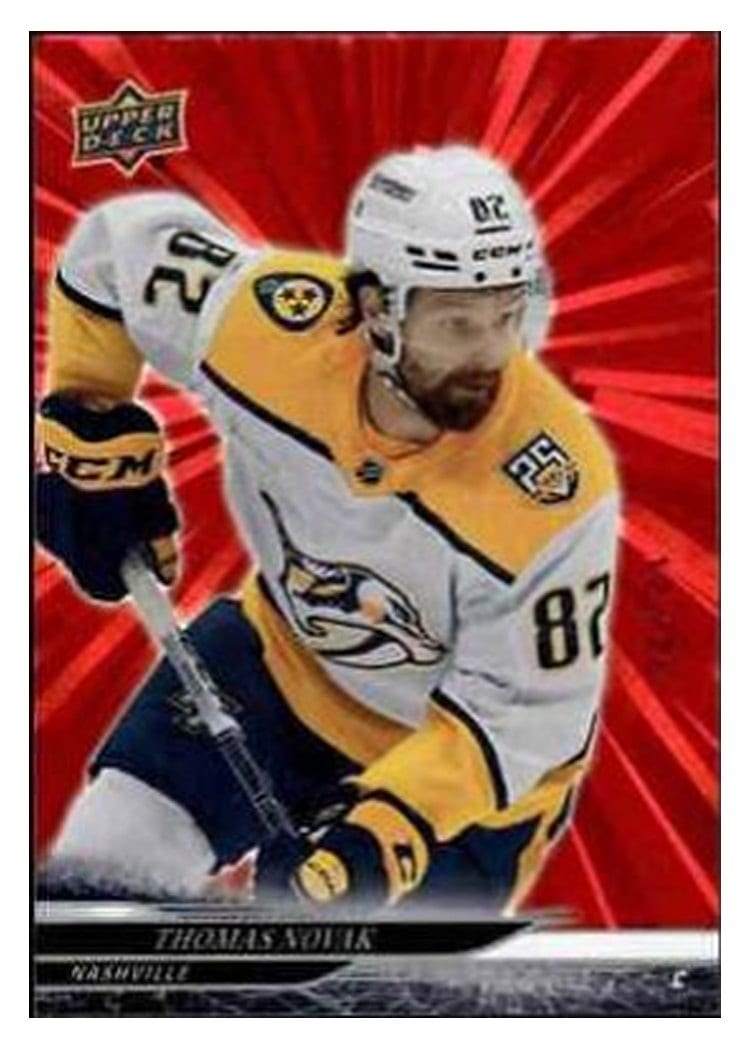2024-25 Upper Deck Base Set Thomas Novak #105 card