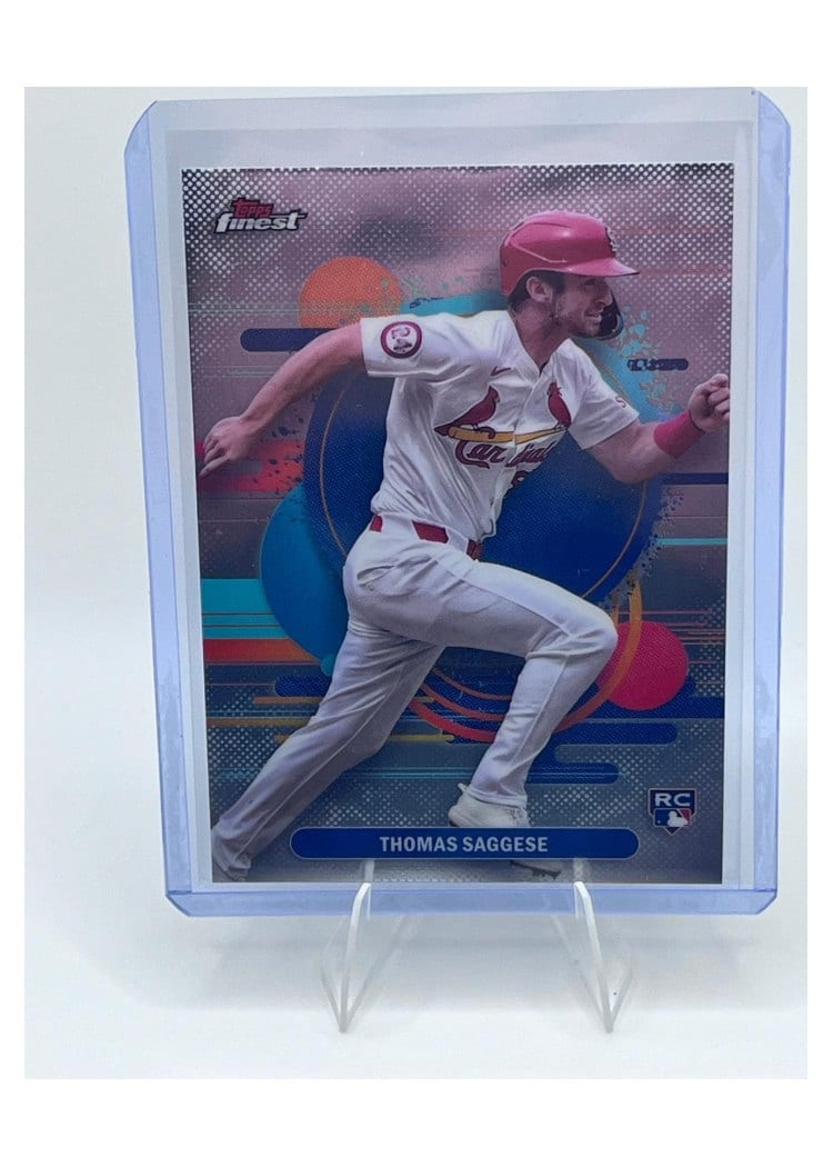 2025 Finest Base Set Thomas Saggese #102 card
