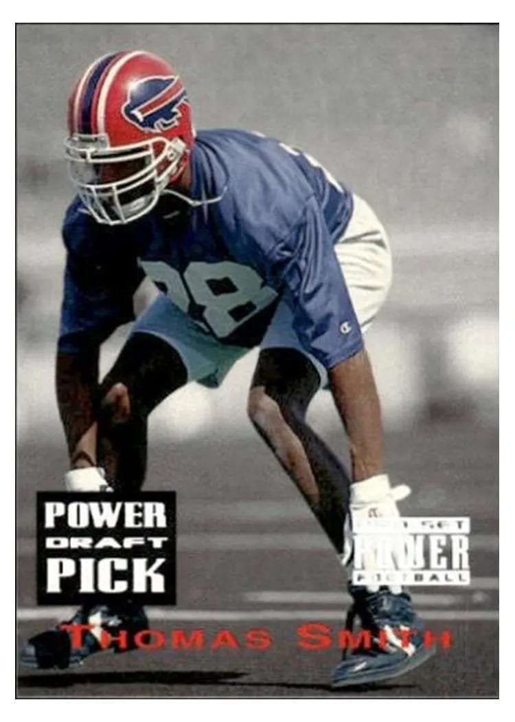 1993 Pro Set Power Draft Picks Thomas Smith #PDP20 card