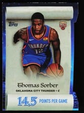2025-26 Topps Holiday Making The Nice List Thomas Sorber #ML-15 card
