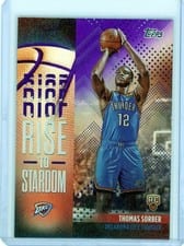 2025-26 Topps Rise to Stardom Thomas Sorber #RTS-15 card