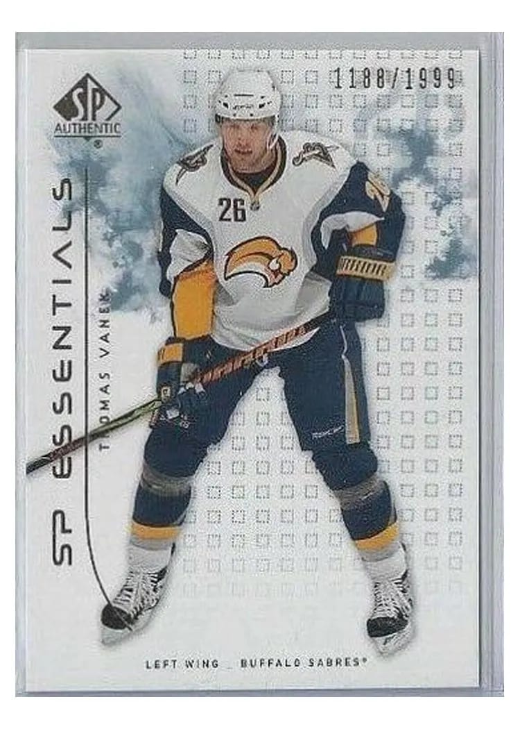 2009 SP Authentic Thomas Vanek #155 card