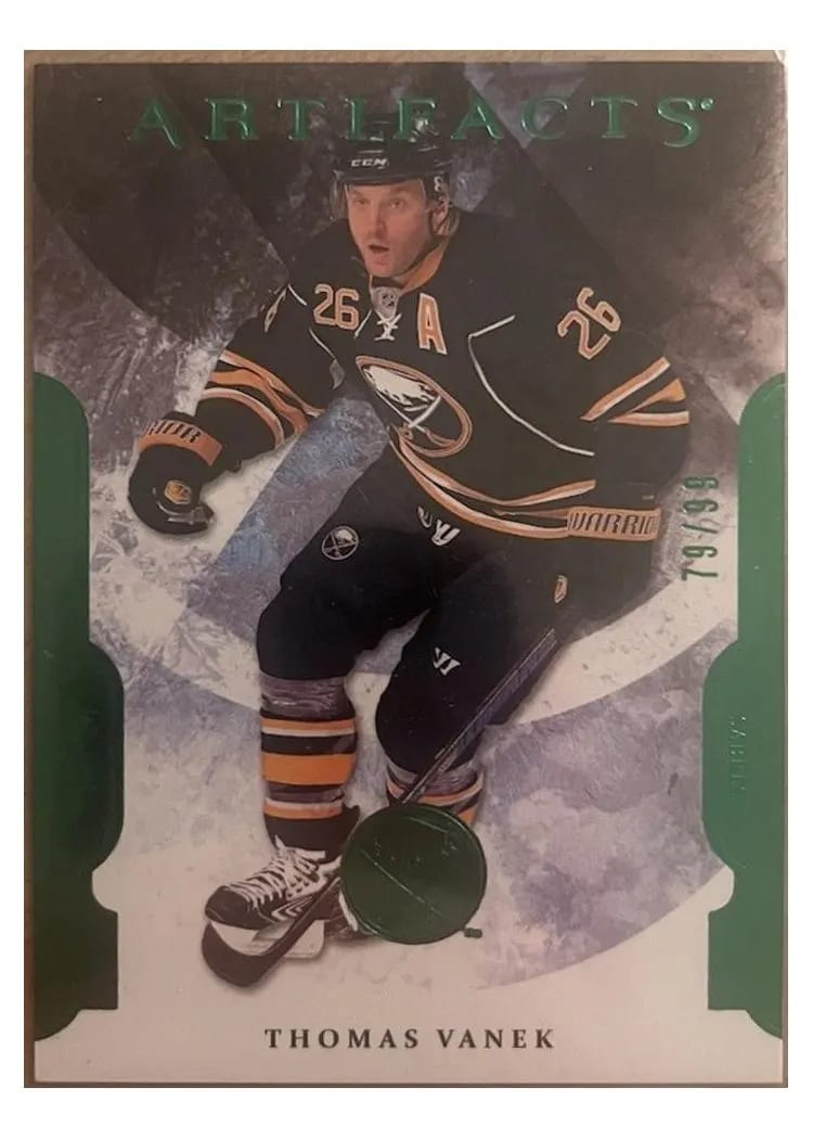 2011 Upper Deck Artifacts Thomas Vanek #26 card