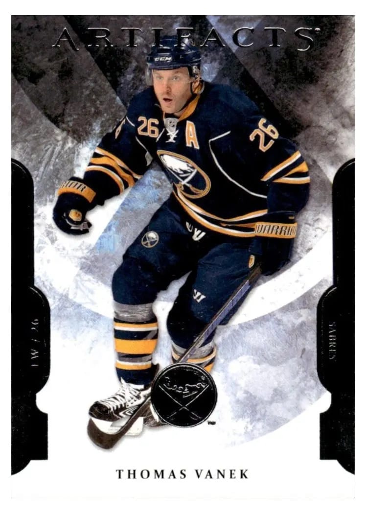 2011 Upper Deck Artifacts Thomas Vanek #26 card