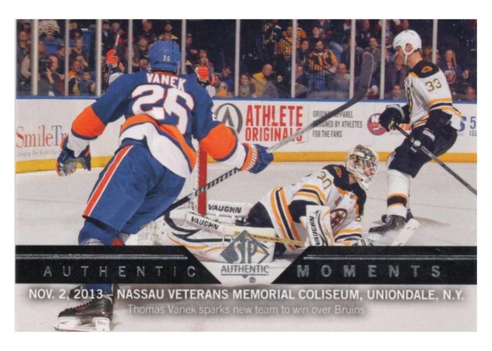 2013 SP Authentic Thomas Vanek #157 card