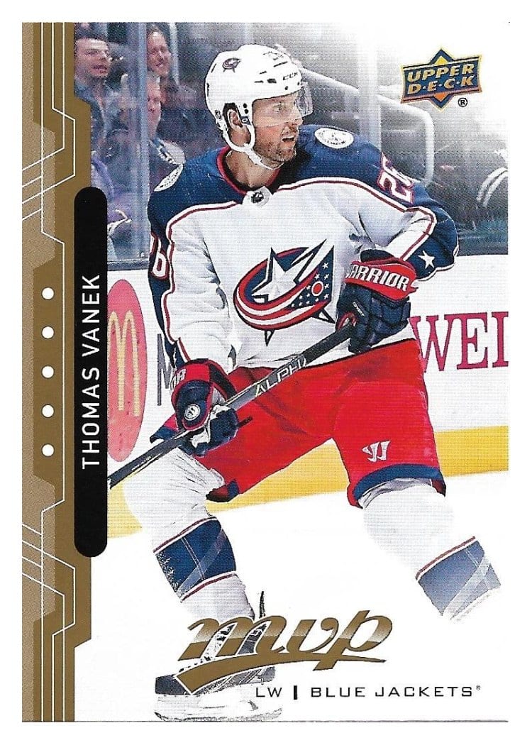 2018 Upper Deck MVP Thomas Vanek #66 card