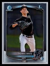 2025 Bowman Chrome Prospects Thomas White #BCP-69 card