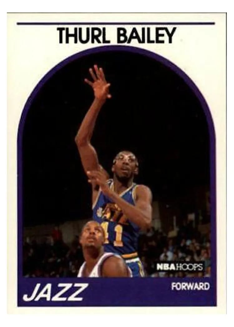 1989 Hoops Thurl Bailey #251 card