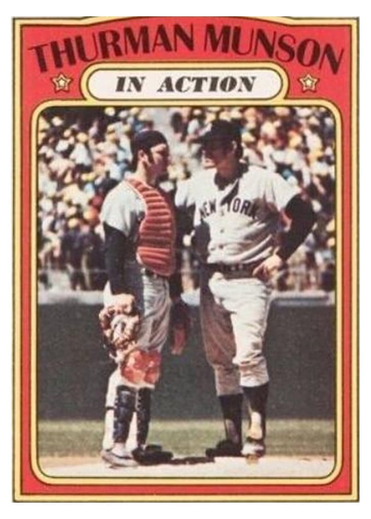 1972 Topps Thurman Munson #442 card
