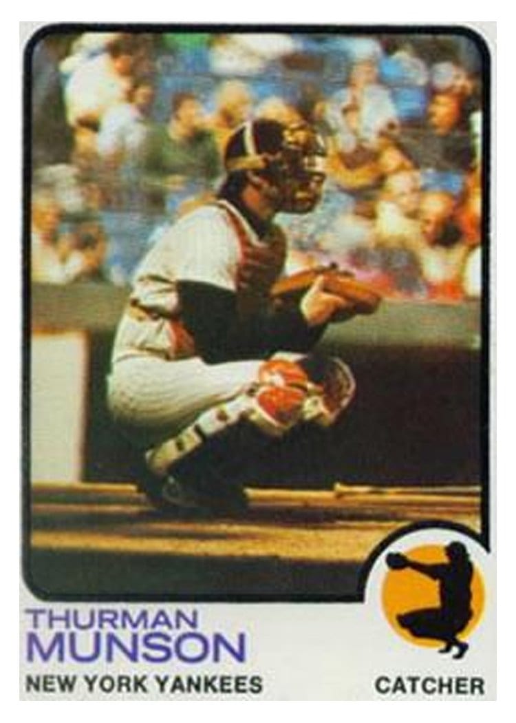 1973 Topps Thurman Munson #142 card