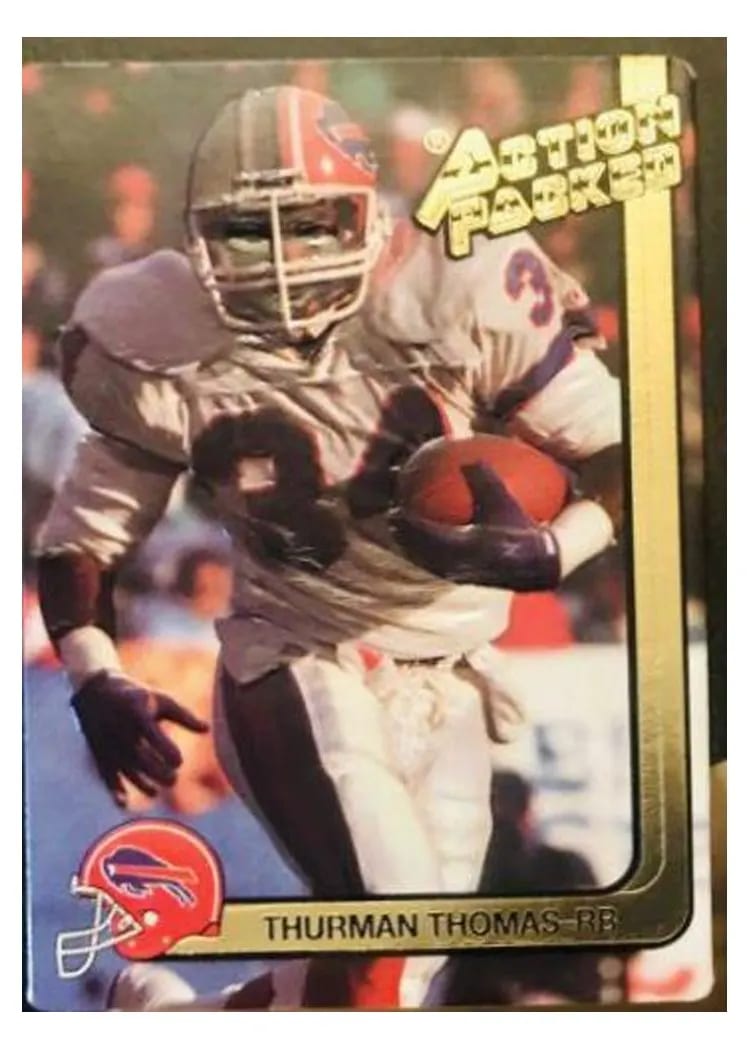1991 Action Packed Thurman Thomas #284 card