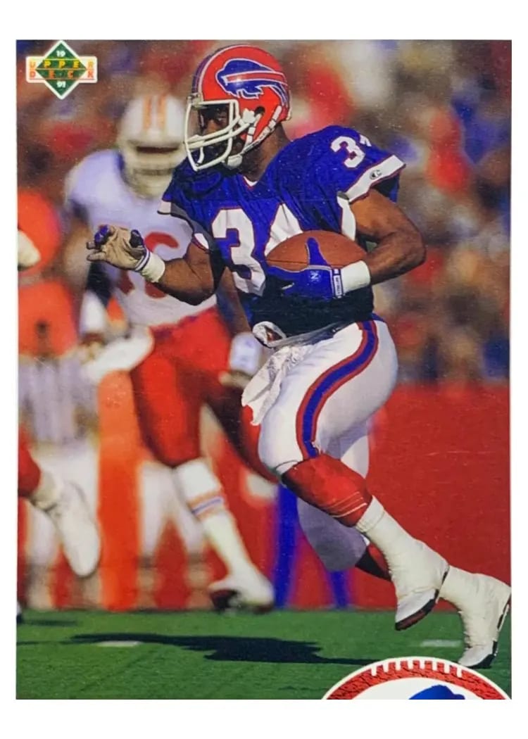 1991 Upper Deck Thurman Thomas #356 card
