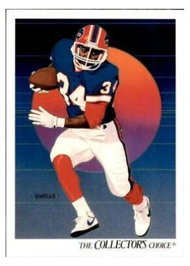 1991 Upper Deck Thurman Thomas #74 card