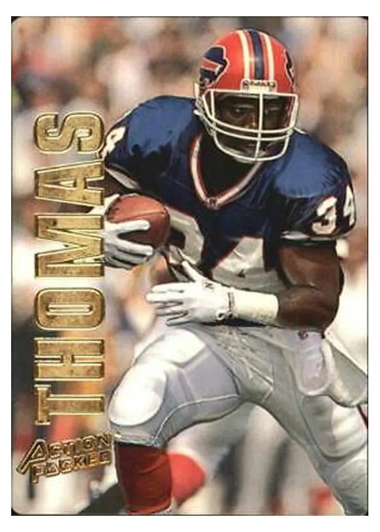 1993 Action Packed Thurman Thomas #6 card