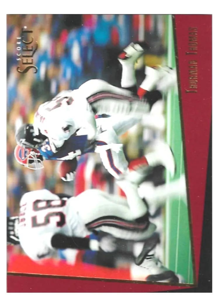 1993 Panini Select Thurman Thomas #84 card