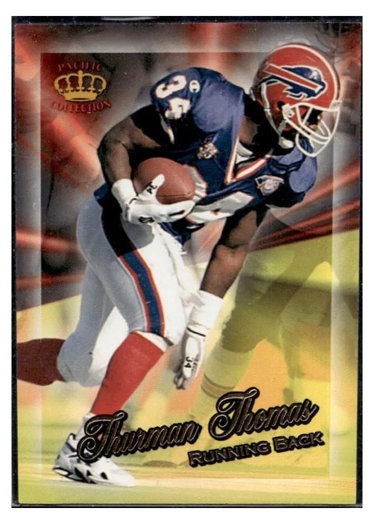 1994 Pacific Triple Folder Thurman Thomas #4 card