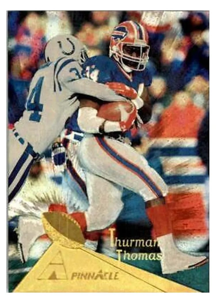 1994 Pinnacle Thurman Thomas Trophy Collection #69 card